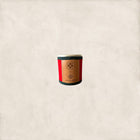 VELA CON AROMA A PINO - CANVAS ROJO - RIBETE VERDE - PIEL VEGETAL