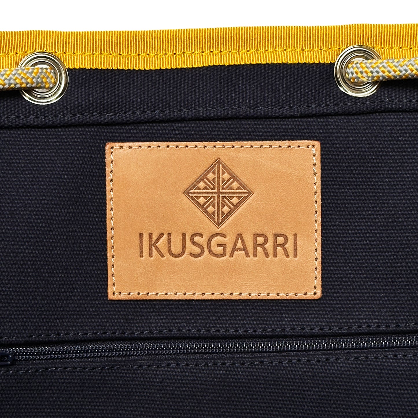 TOTE BAG XL BOAT - CANVAS MARINE - CANVAS MARINE - CANVAS JAUNE