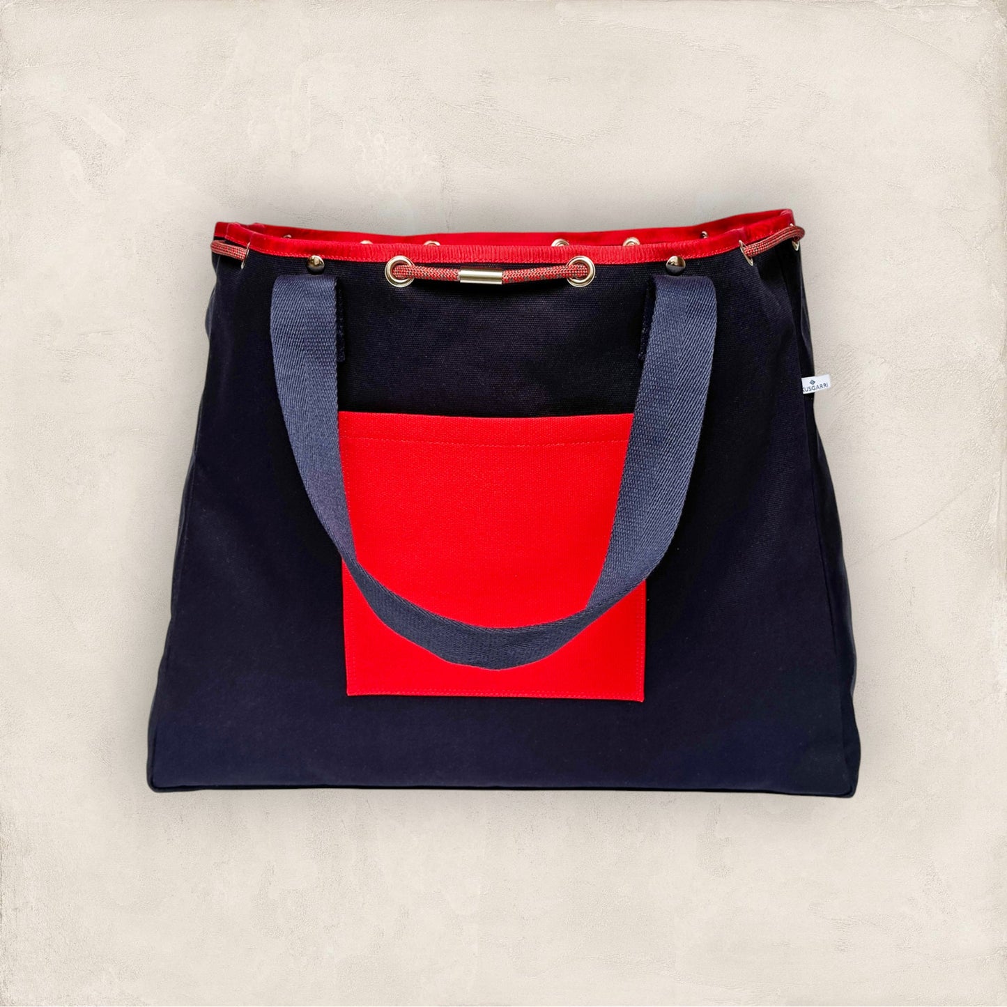 TOTE BAG XL BOAT CANVAS MARINE - CANVAS MARINE