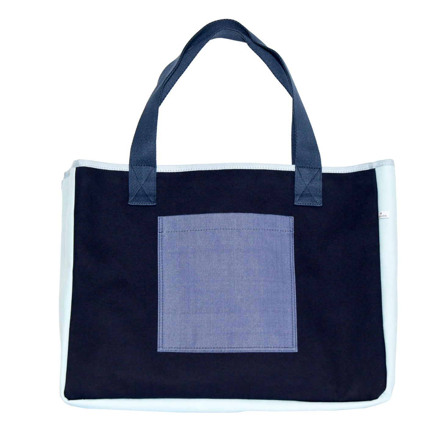 TOTE BAG GM CANVAS MARINE - POCHE LARTIGUE 1910