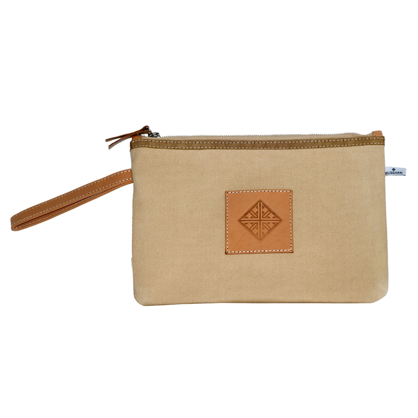 PETITE POCHETTE CANVAS SABLE