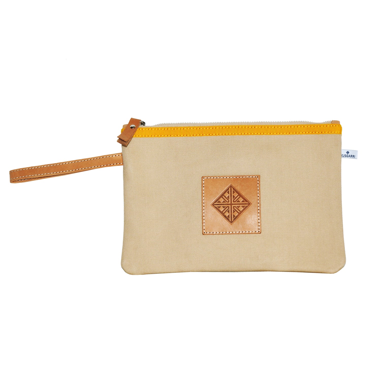 PETITE POCHETTE CANVAS SABLE