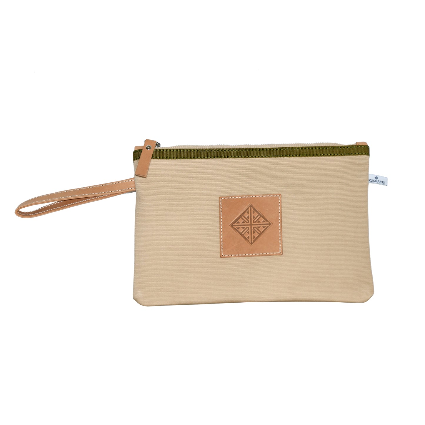 PETITE POCHETTE CANVAS SABLE