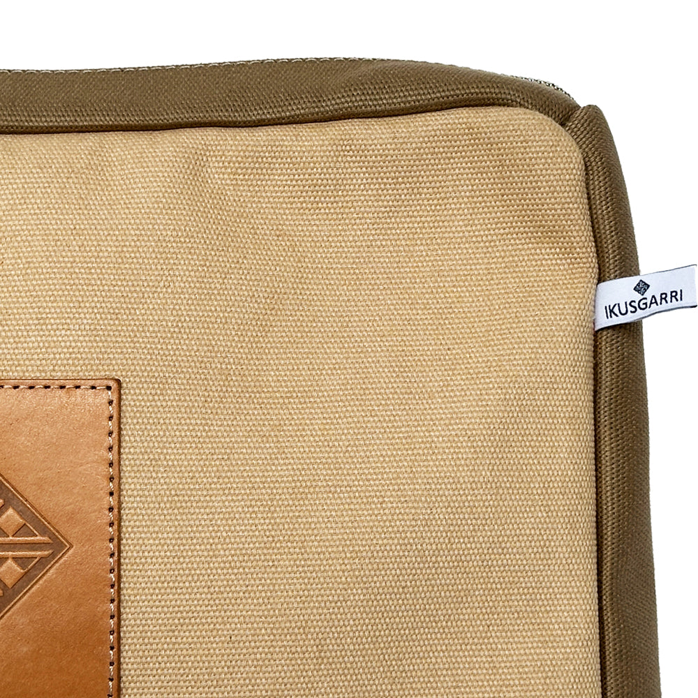 TROUSSE VOYAGE CANVAS SABLE - CANVAS BEIGE