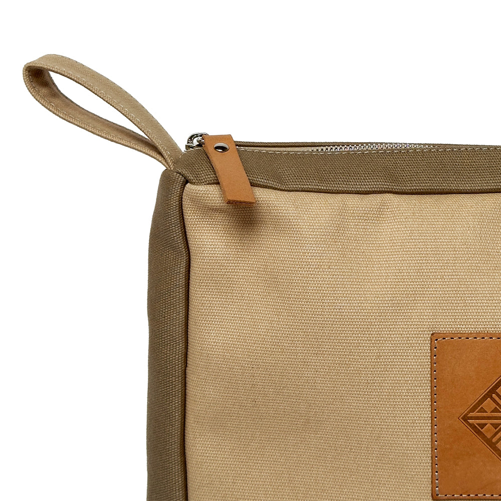 TROUSSE VOYAGE CANVAS SABLE - CANVAS BEIGE