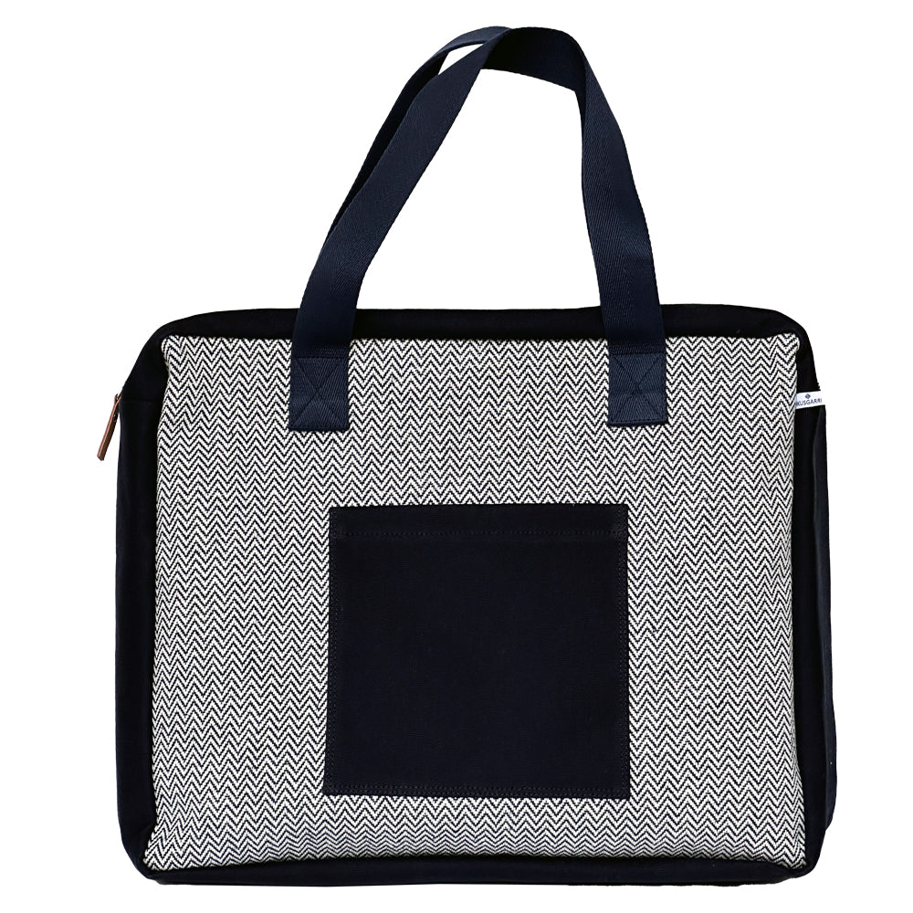 TOTE BAG GM VOYAGE CANVAS CHEVRON MARINE - CANVAS MARINE - CANVAS MARINE