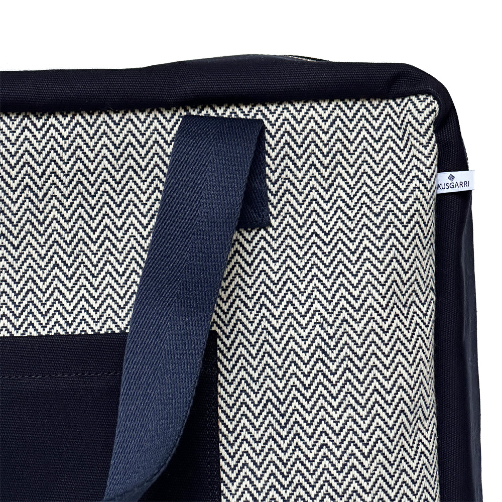 TOTE BAG GM VOYAGE CANVAS CHEVRON MARINE - CANVAS MARINE - CANVAS MARINE