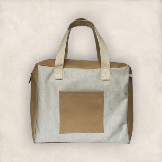 TOTE BAG GM VOYAGE CANVAS CAVIAR SABLE - CANVAS SABLE - CANVAS SABLE