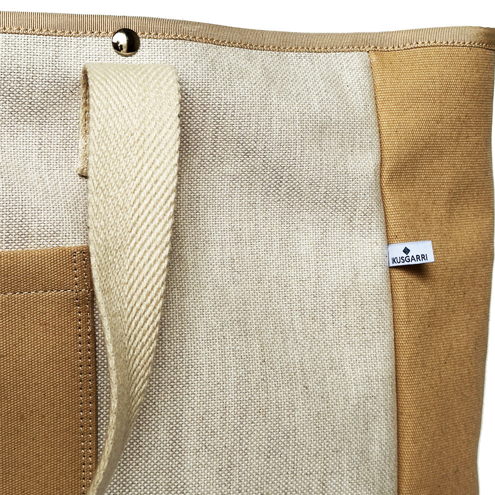 TOTE BAG GM VOYAGE CANVAS CAVIAR SABLE - CANVAS SABLE - CANVAS SABLE