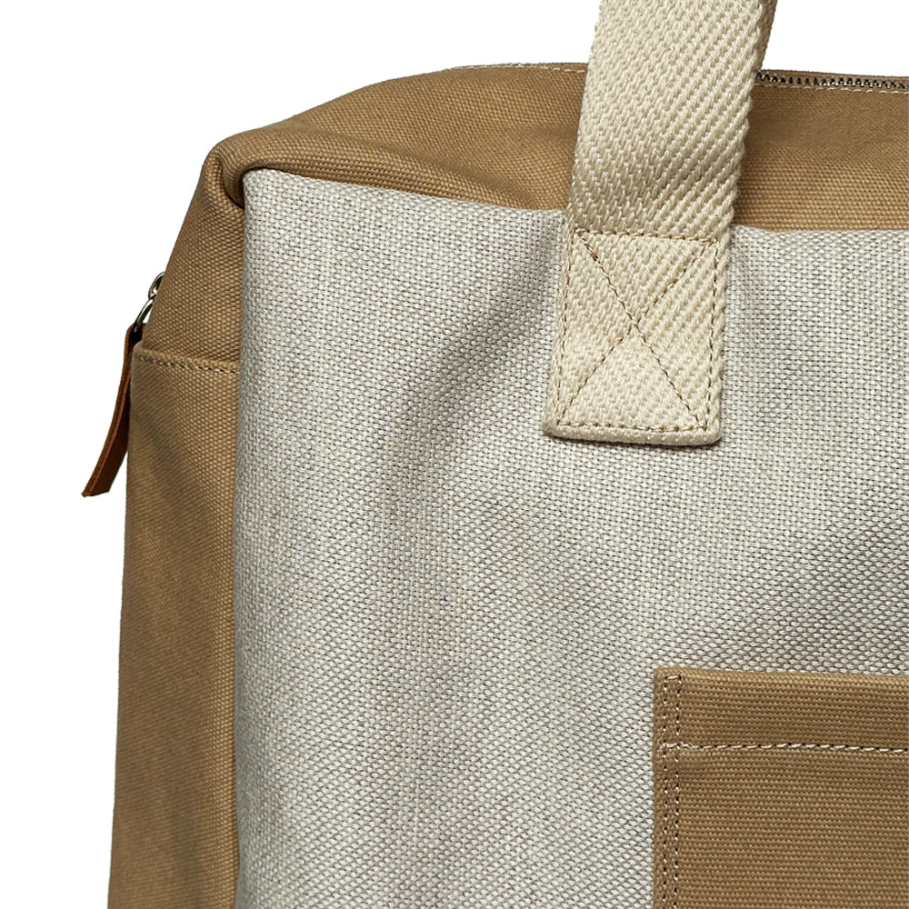 TOTE BAG GM VOYAGE CANVAS CAVIAR SABLE - CANVAS SABLE - CANVAS SABLE